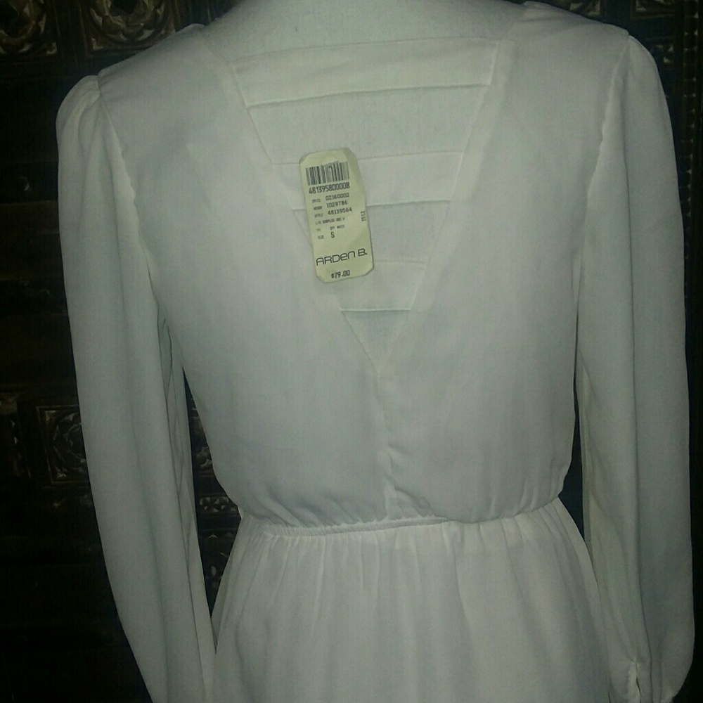 Arden B. Small white dress - Picture 5 of 6